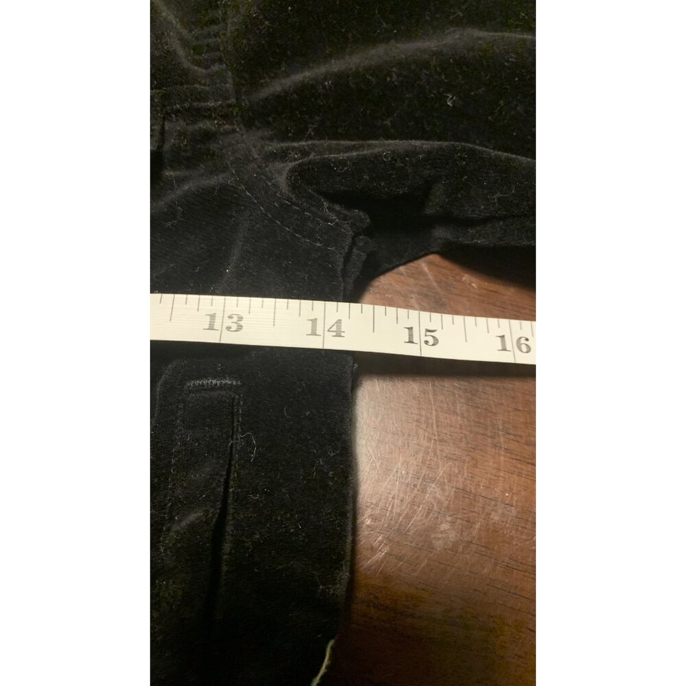 Baby Gap 24-36M Velvet Embroidered Cotton Floral Jacket Black Multi - Picture 5 of 7